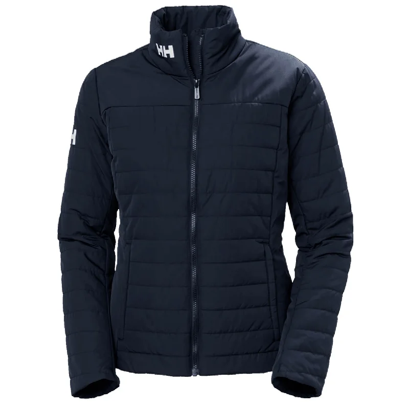 Helly Hansen Women's Navy Crew Insulator Jacket 2.0 Jersey Jacket Tulle Jacket Batik Jacket