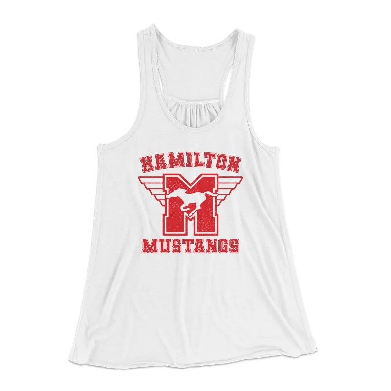 Hamilton Mustangs Women's Flowey Tank Top vibrant tank top