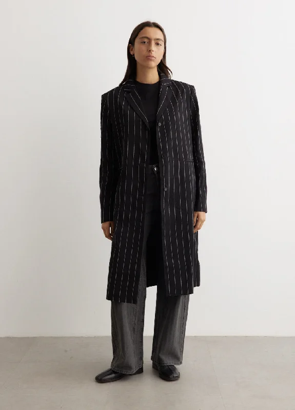 Long Coat Bolero Crop Top Camisole