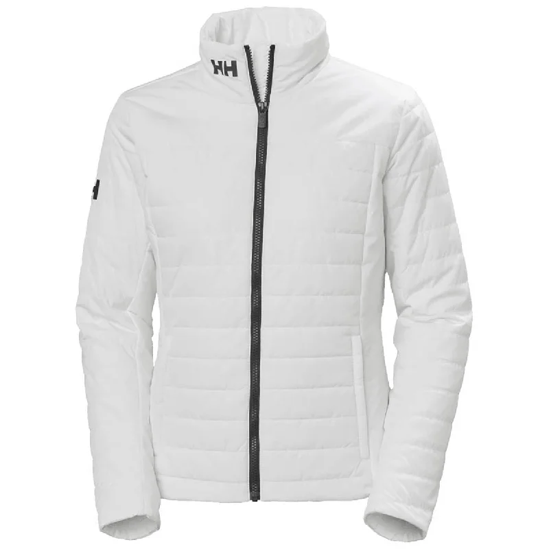 Helly Hansen Women's White Crew Insulator Jacket 2.0 Mesh Jacket Canvas Jacket Denim Jacket