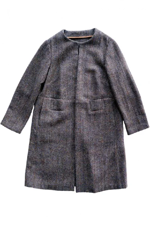 PDF Pattern - Strand Coat | Merchant & Mills Pleated Ruffled tiered