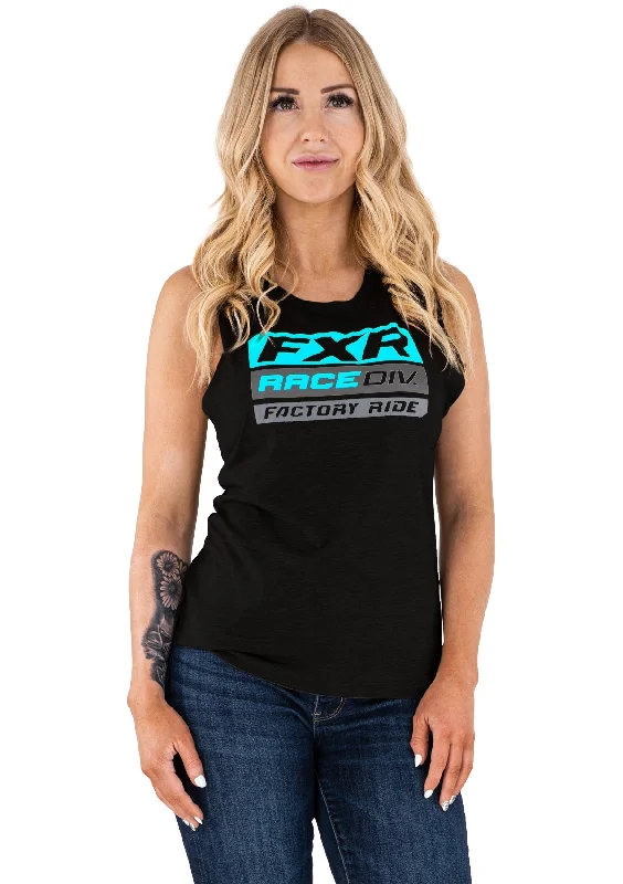 Women's Race Division Tank navy tank top