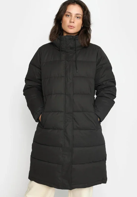 Hooded Puffer Coat Trench Raincoat Windbreaker