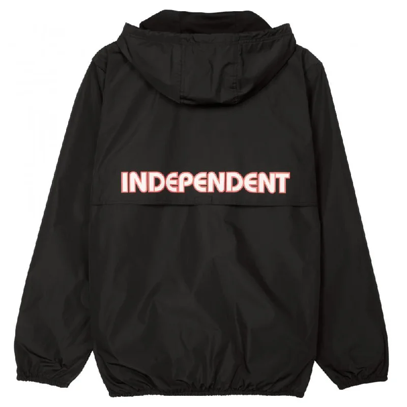 Independent Jacket Bauhaus Windbreaker - Black Plaid Jacket Tartan Jacket Houndstooth Jacket