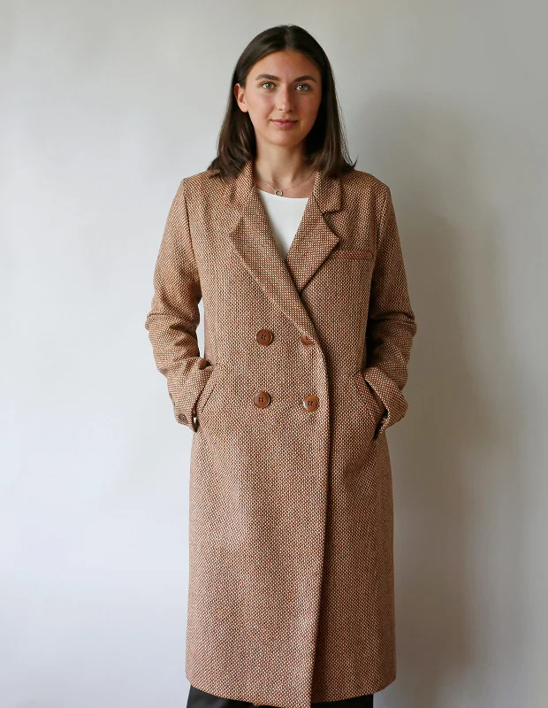 PDF Pattern - Classic Coat | The Makers Atelier Fleece Down Feather