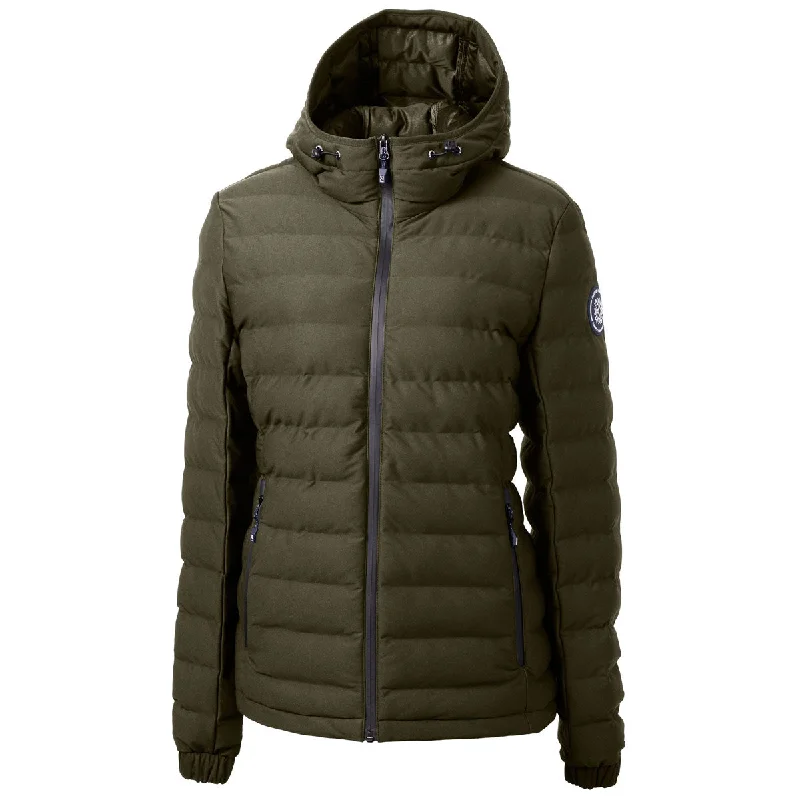 Cutter & Buck Women's Douglas Ridge Repreve Eco Insulated Puffer Jacket Chenille Jacket Brocade Jacket Lace Jacket