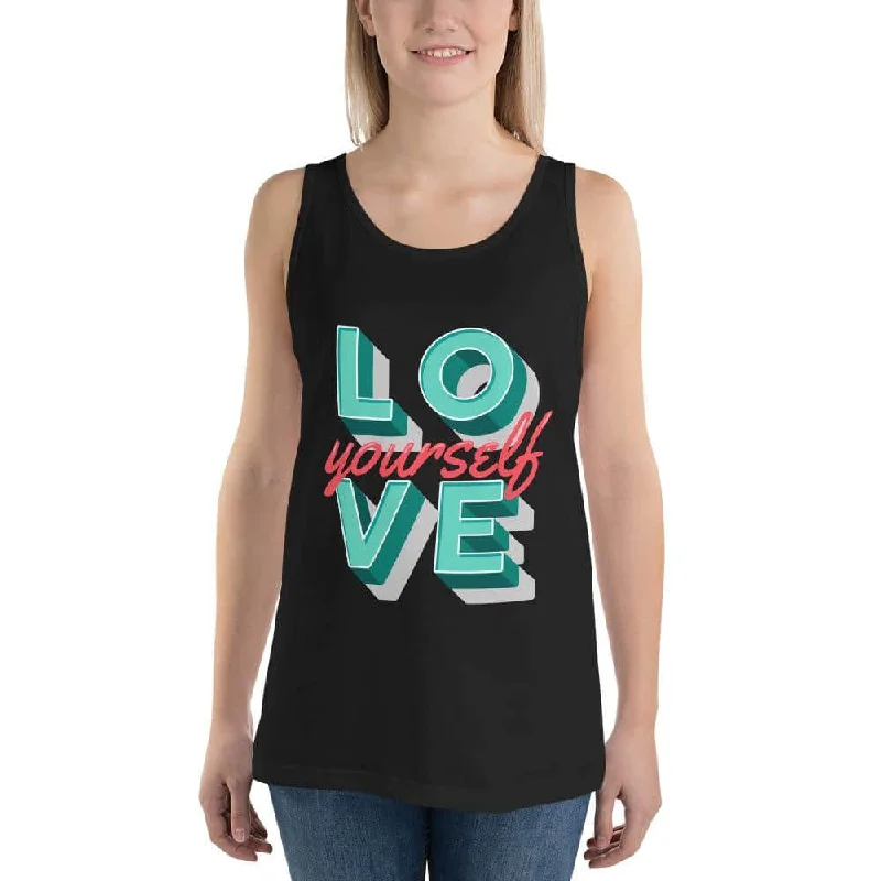 Love Yourself  Tank Top flexible tank top