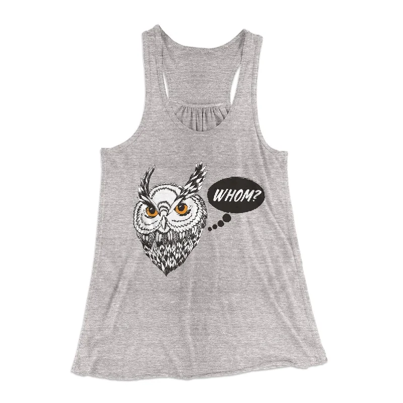 Whom? Women's Flowey Tank Top seamless tank top