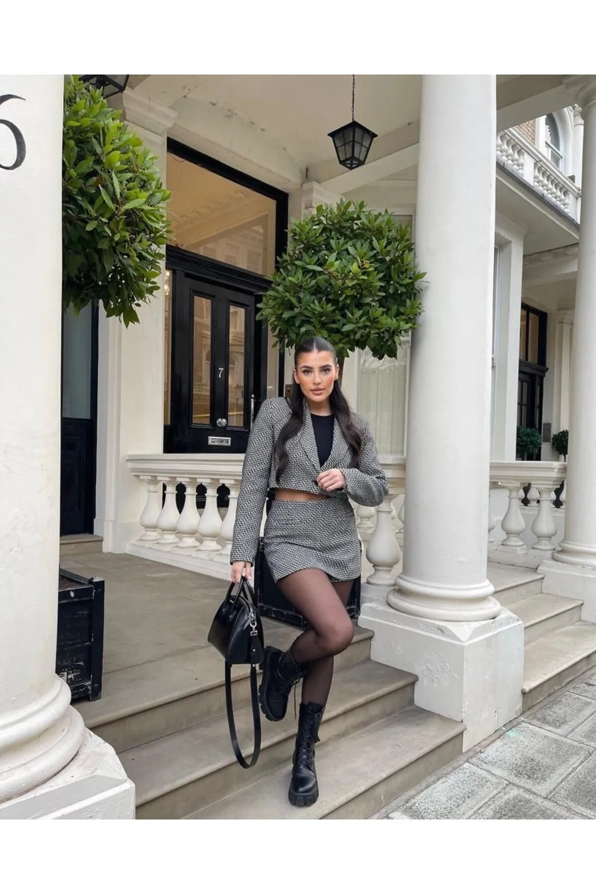 The Champ Clothing Women's Cachet Model Skirt Jacket Sets Belted Jacket Elasticated Jacket Padded Jacket The Champ Clothing Women's Cachet Model Skirt Jacket Sets Belted Jacket Elasticated Jacket Padded Jacket