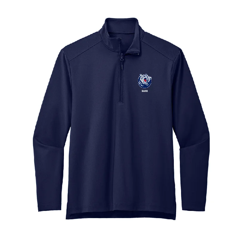Belmont - NCAA Women's Track & Field : Anna Barr - Premium Quarter Zip Jacket Mesh Jacket Canvas Jacket Denim Jacket