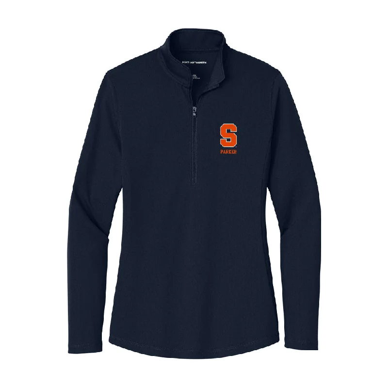 Syracuse - NCAA Women's Track & Field : Blake Parker - Women's Lightweight Quarter Zip Jacket Tailored Jacket Straight Jacket A-Line Jacket Syracuse - NCAA Women's Track & Field : Blake Parker - Women's Lightweight Quarter Zip Jacket Tailored Jacket Straight Jacket A-Line Jacket