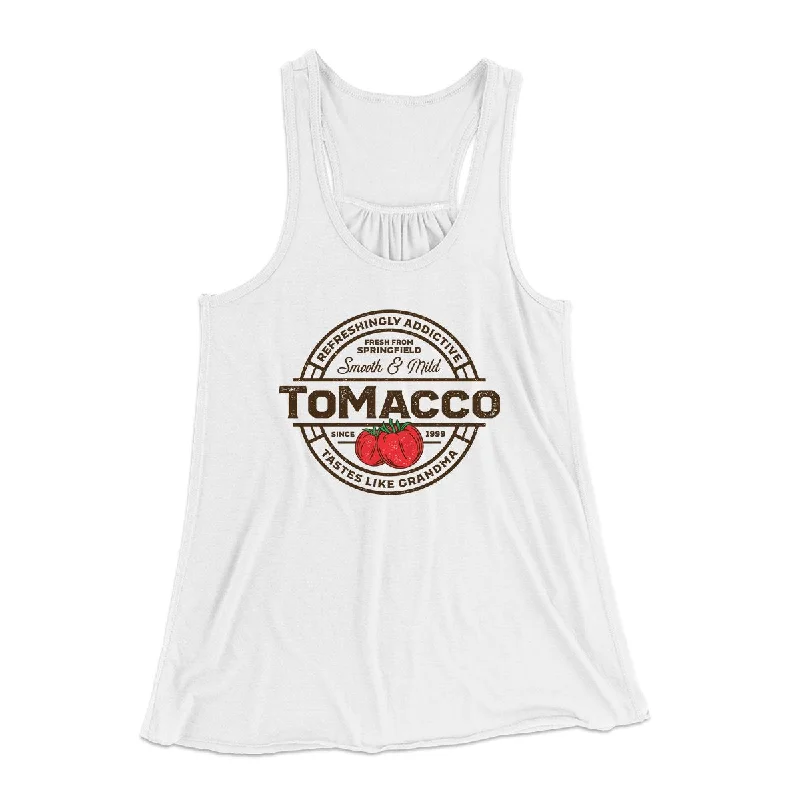 Tomacco Women's Flowey Tank Top soft pink tank