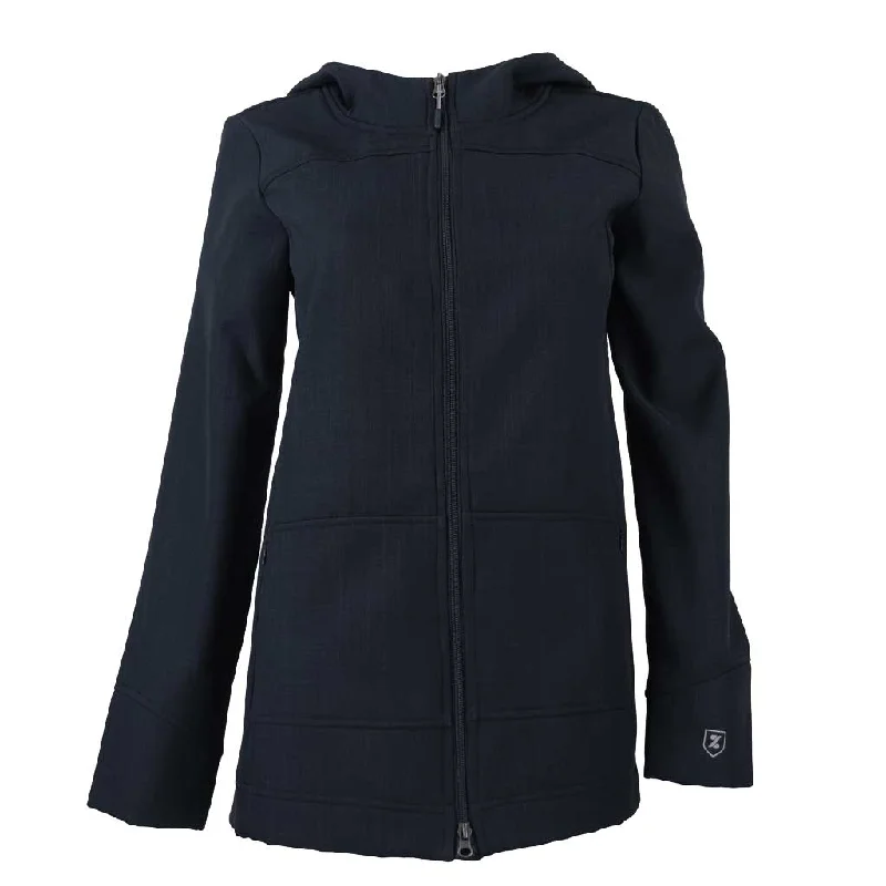 48-Hour Zusa Women's Black Cross-Hatch Wanderlust Traveler Jacket Appliqued Jacket Beaded Jacket Sequined Jacket