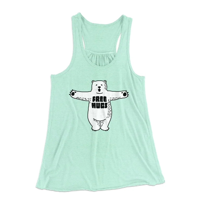 Free Hugs Women's Flowey Tank Top basic tank top