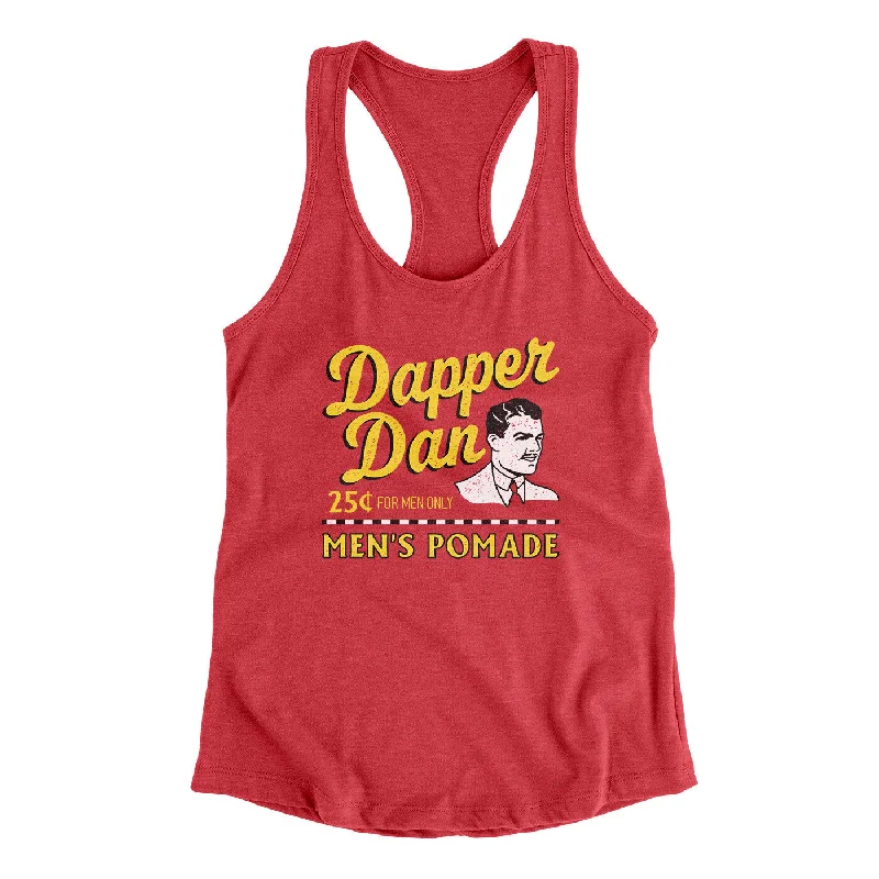 Dapper Dan Women's Racerback Tank ivory tank top