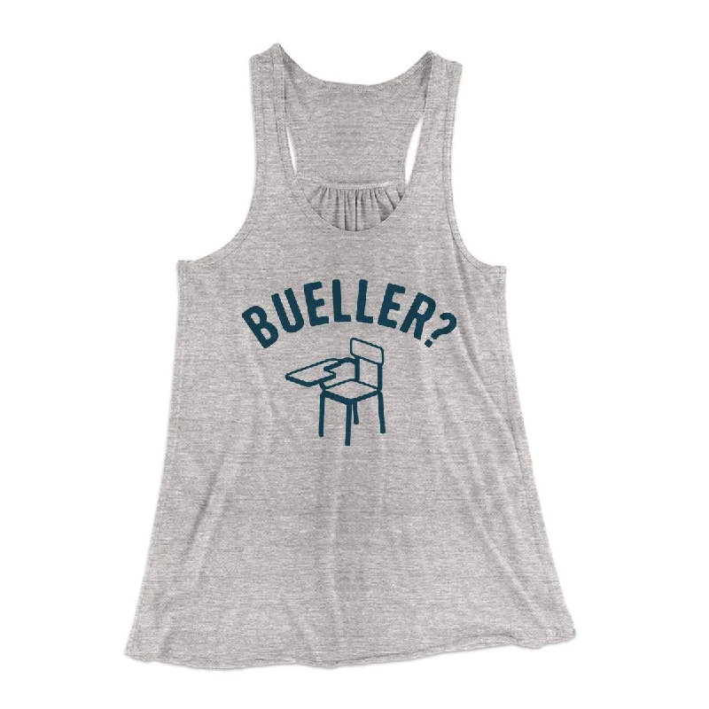Bueller? Women's Flowey Tank Top ribbed tank top