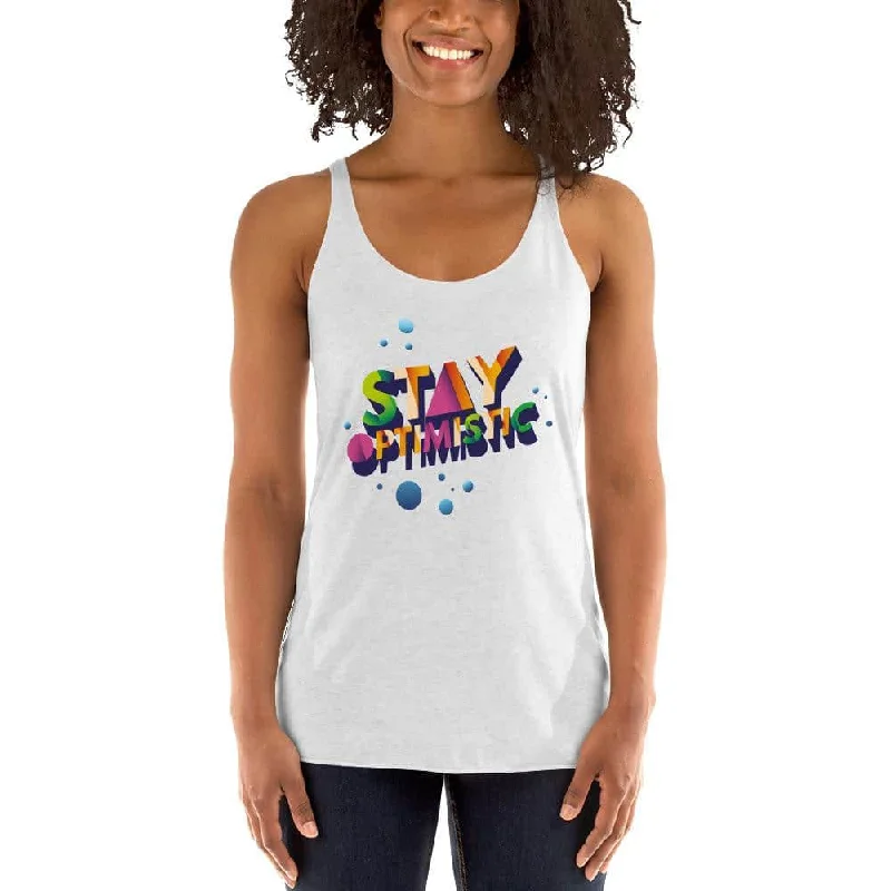 Stay Optimistic Tank Top loose fit tank