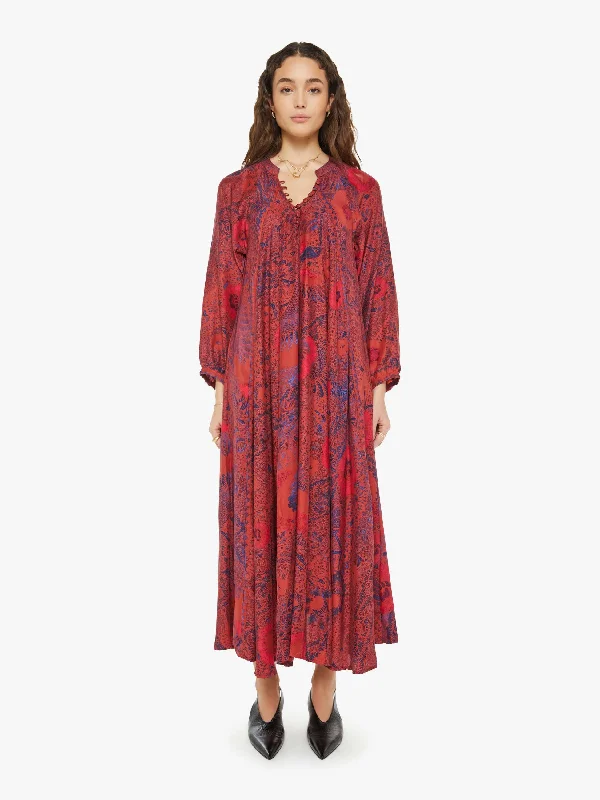 Natalie Martin Fiore Maxi - Peacock Currant