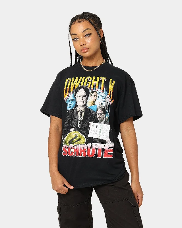 American Thrift X The Office Dwight Vintage T-Shirt Black