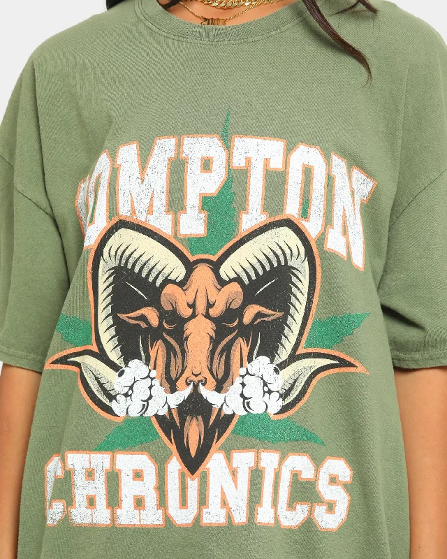 Goat Crew Compton Chronics Vintage T-Shirt Military