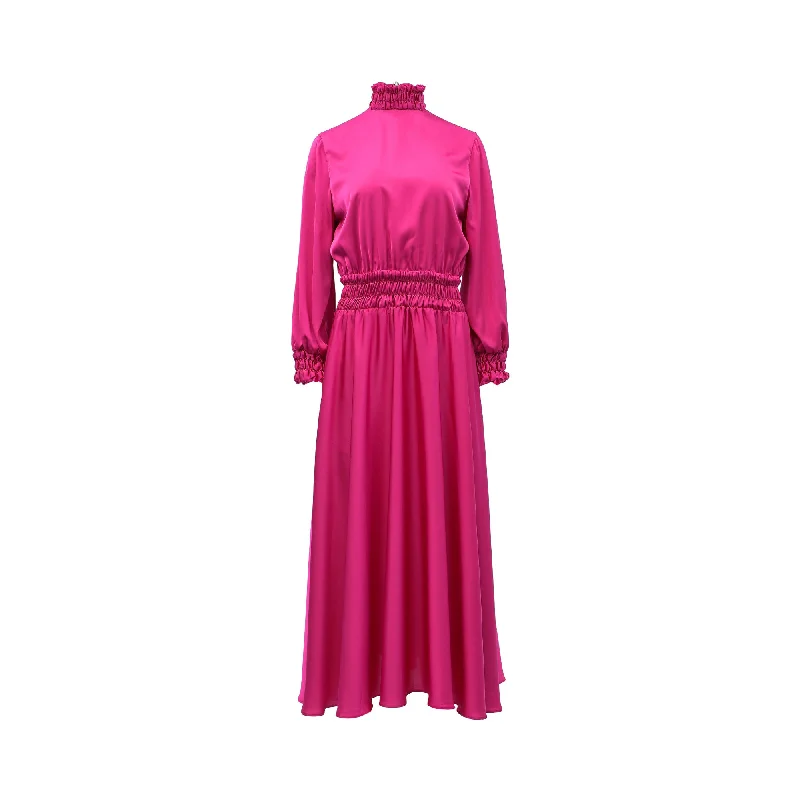 Barbara Rizzi Atelier Women's Kaori Amaranth Dress