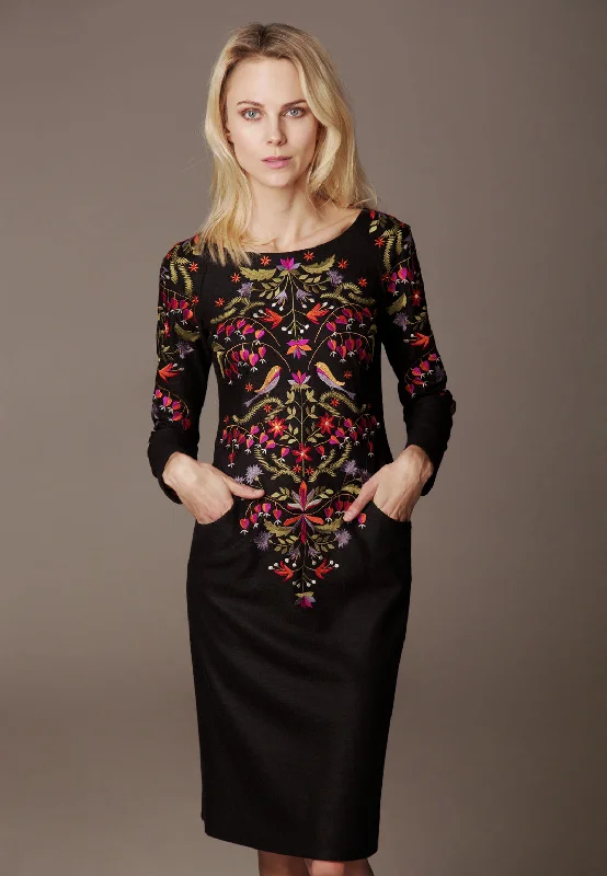 Merino Wool Jersey Black