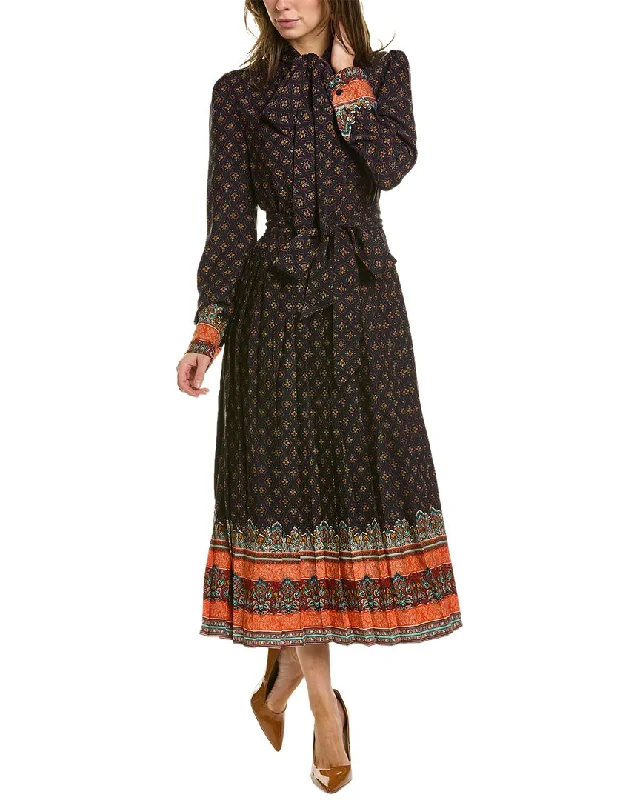 Gracia Tie Neck Dress