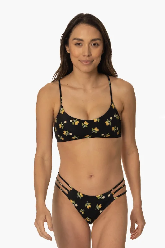 Cloud Break Bikini Bottom - Lemon Drop Plunging bikini top, Sexy, Comfortable, Trendy