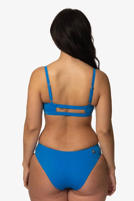 Minerva Bikini Bottom - Sapphire Bandeau bikini, Strapless, Chic, Comfortable