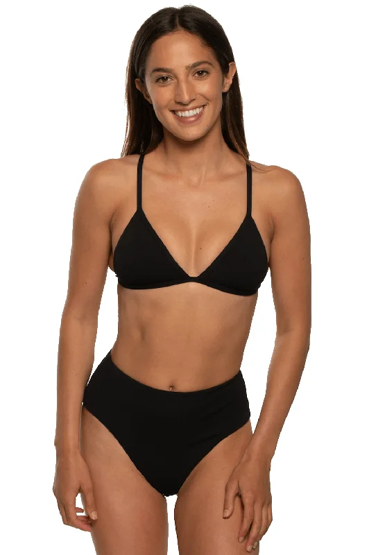 Natia Bikini Bottom - Black Patterned bikini, Fun designs, Trendy, Comfortable