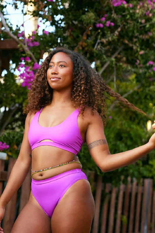 Nora Bikini Bottom - Leucadia Metallic bikini set, Glamorous, Sexy, Trendy