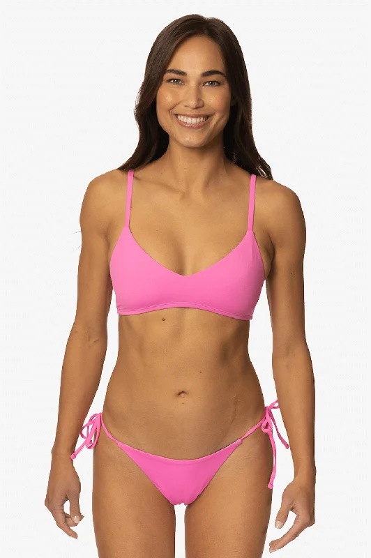 Salina Bikini Bottom - Passion Floral halter bikini, Feminine, Sexy, Beach style