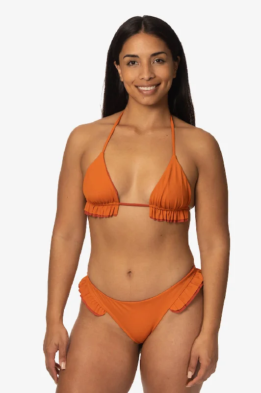 Swamis Bikini Bottom - Ginger Solid color bikini, Simple, Sleek, Trendy