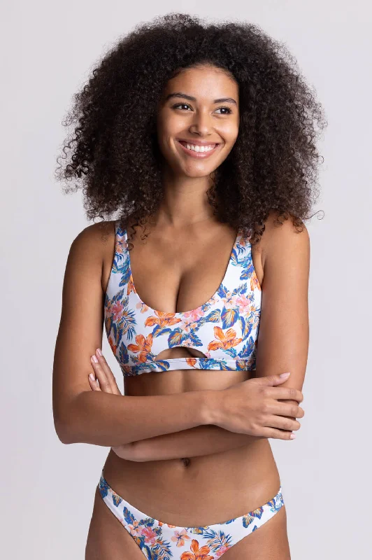 Amelia Bikini Top - Flora Tiki Swim bikini, Beachwear, Comfortable, Trendy
