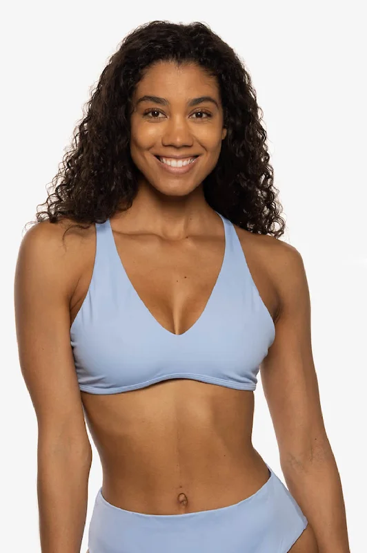 Aster Bikini Top - Sky Seamless bikini, Smooth, Comfortable, Sexy