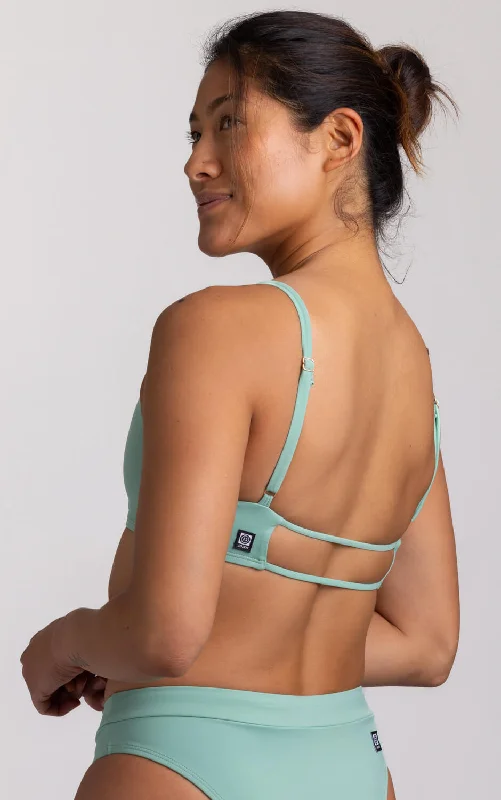 Bridget Bikini Top - Clover Banded bikini, Sleek, Comfortable, Sexy