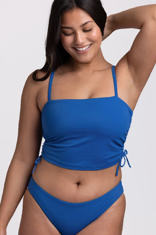 Maggie Bikini Top - Bluewave Two-tone bikini, Bold, Trendy, Chic