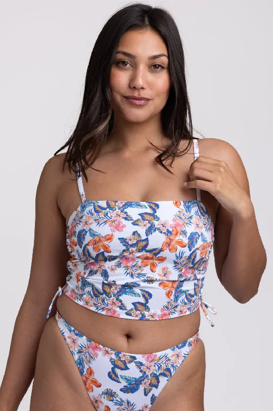 Maggie Bikini Top - Flora Tiki Polka dot bikini set, Fun design, Trendy, Stylish