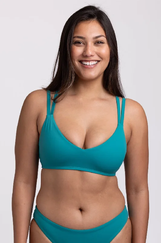 Suzy Bikini Top - Palm Padded bikini, Comfortable, Supportive, Trendy