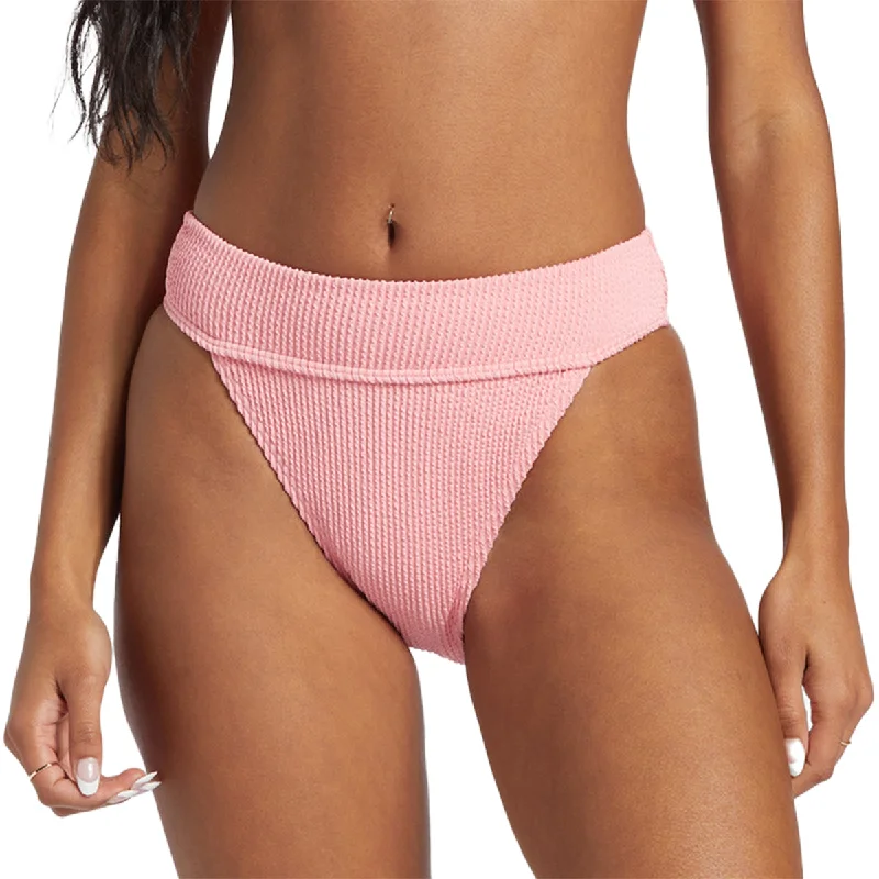 Billabong Women's Summer High Aruba Bikini Bottoms Shiny bikini, Metallic fabric, Sexy, Beachwear