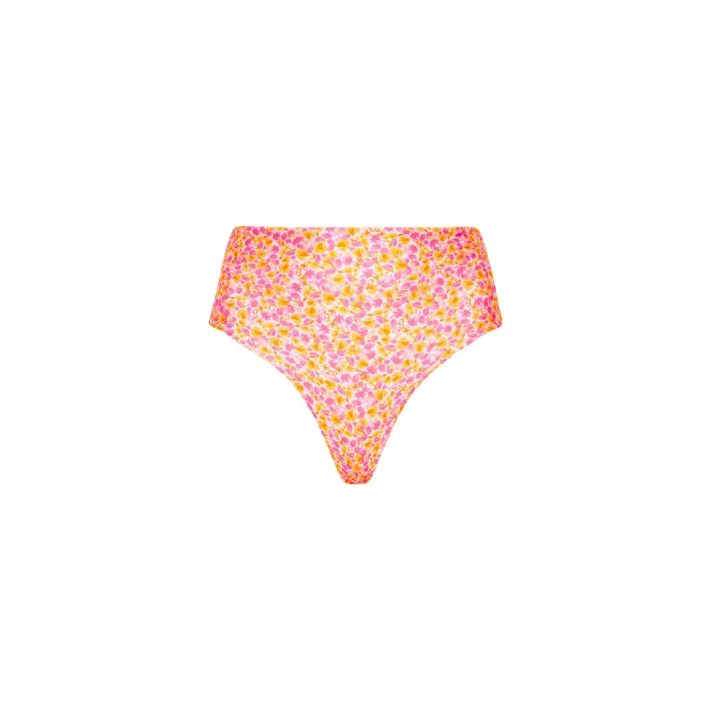 High Hip Cheeky Bikini Bottom - Sherbet Shimmer Monochrome bikini, Sleek, Simple, Sexy