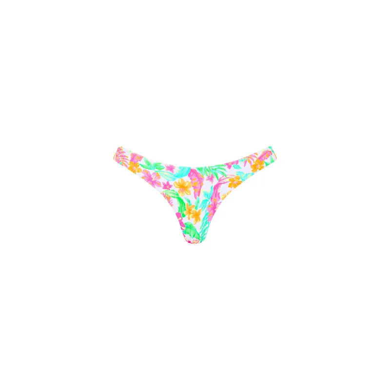 Minimal Full Coverage Bikini Bottom - Coconut Dreams Eco-friendly bikini, Sustainable, Trendy, Fashionable