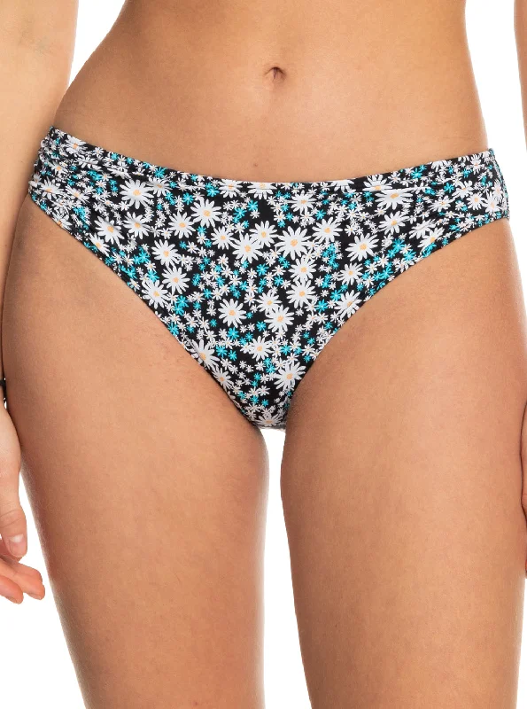 Printed Beach Classics Hipster Bikini Bottoms - Anthracite Cute Daisies Soft cup bikini, Supportive, Comfortable, Stylish Printed Beach Classics Hipster Bikini Bottoms - Anthracite Cute Daisies Soft cup bikini, Supportive, Comfortable, Stylish