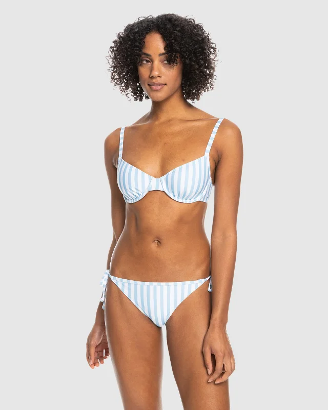 Womens Pt Roxy Love Cheeky Bikini Bottom Bikini with skirt, Feminine, Trendy, Summer