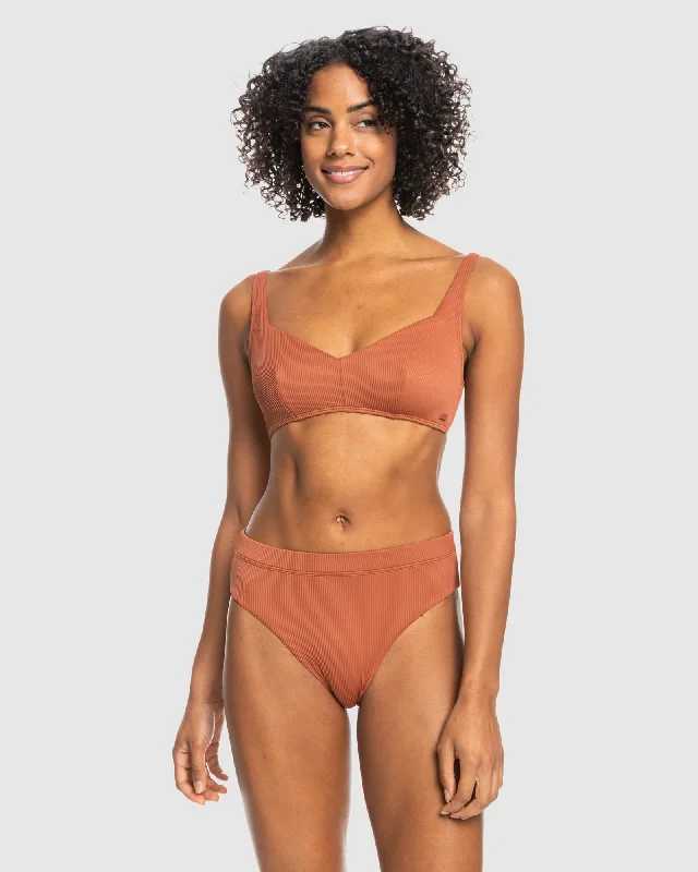 Womens Roxy Love The Shorey Bikini Bottoms Bikini with tie sides, Adjustable, Comfortable, Trendy