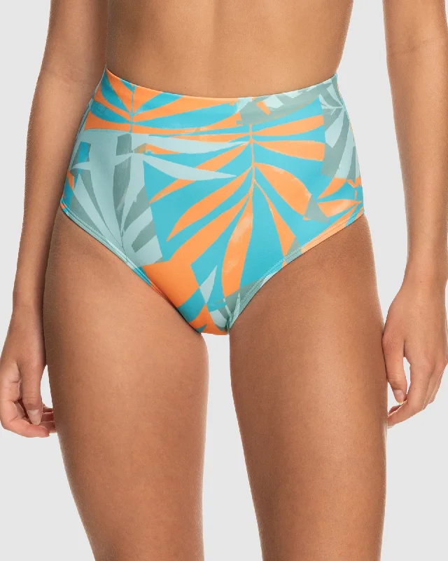 Womens Roxy Pro The Up Surge Bikini Bottom Bikini with halter neck, Sexy, Comfortable, Beachwear