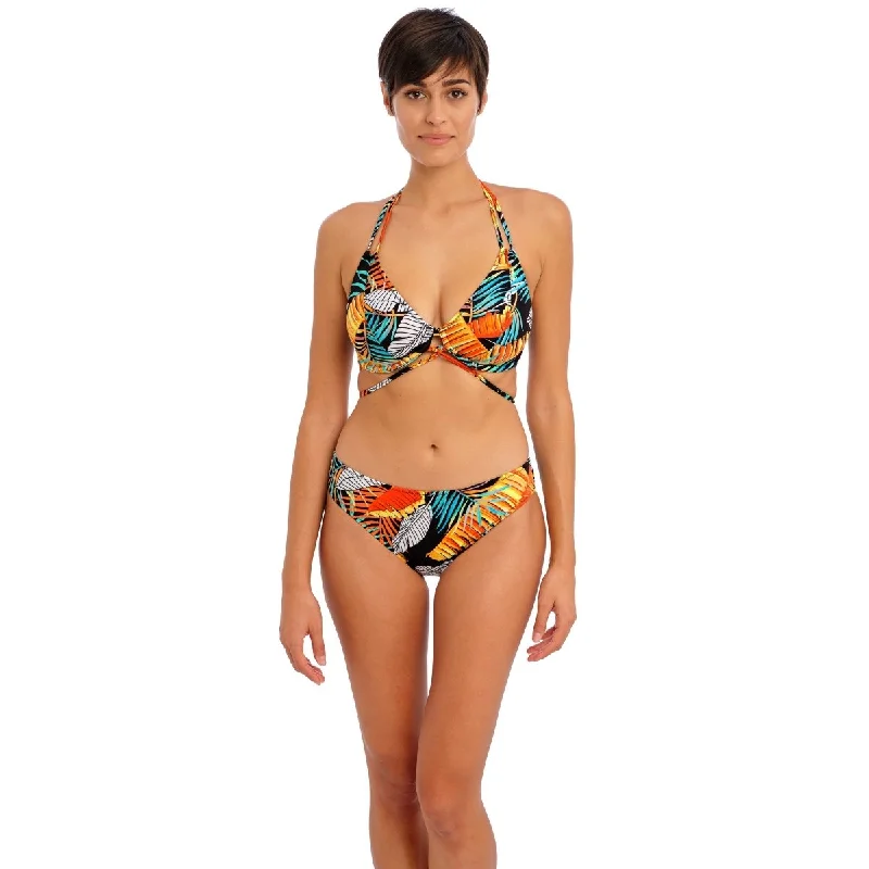 Samba Nights UW Halter Bikini Top Multi- AS204404 Pleated bikini, Trendy, Sexy, Comfortable